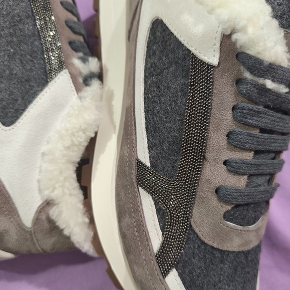 Brunello Cucinelli Retro Patchwork Sneakers - Picture 5 of 9